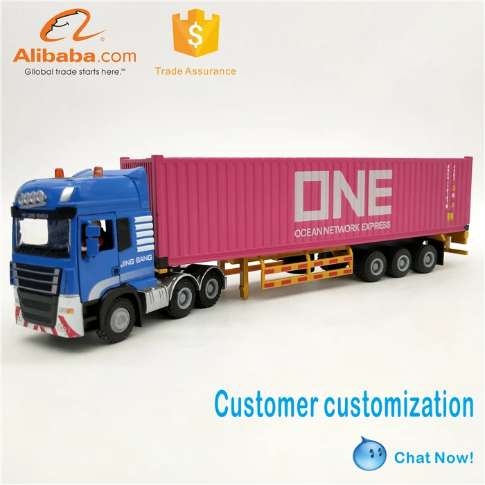 1 50 diecast container truck model container truck model model container truck with scale