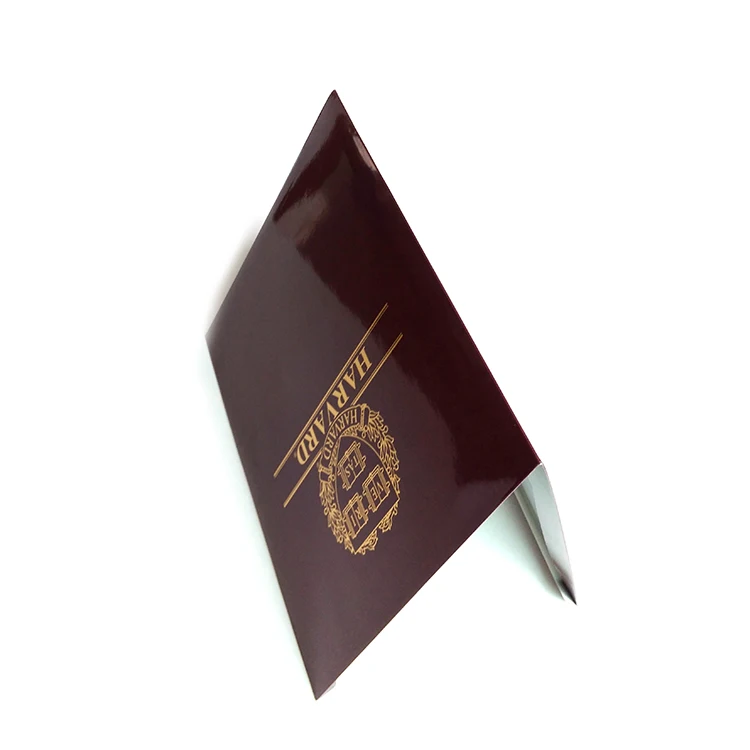 
 Бумажная папка с зажимами и принтом на заказ  