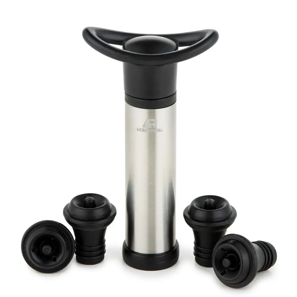 Persona Th Verval Source The Best Wine Stopper Vacuum Pump Wine Preserver Package Includes 4 Wine  Stoppers on m.alibaba.com