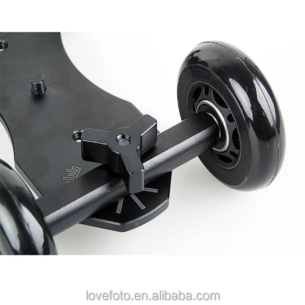 Mini Desktop Camera Rail Car Table Dolly Car Video Slider Track for DSLR