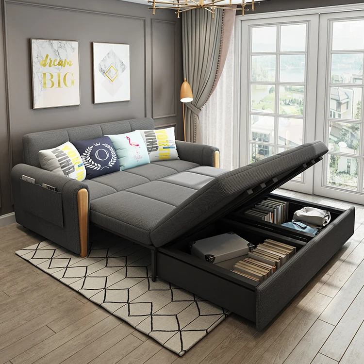 Wholesale Price High Quality Living Room Furniture Sofa Set Fabric Foldable Sofa Bed View Sofa Bed Ideal Product Details From Wuxi Ideal Furniture Co Ltd On Alibaba Com