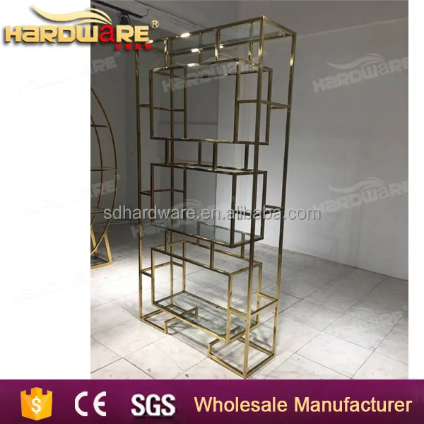 
 Современный витринный шкаф из нержавеющей стали  