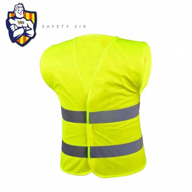 High Visibility Level 2 Safety Vest Outdoor Ce En471 Ansi Reflective