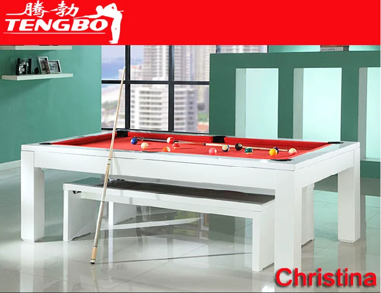 Tengbo Multifunctional 9 ft 8 7 Dinner Pool Tables for Home Use