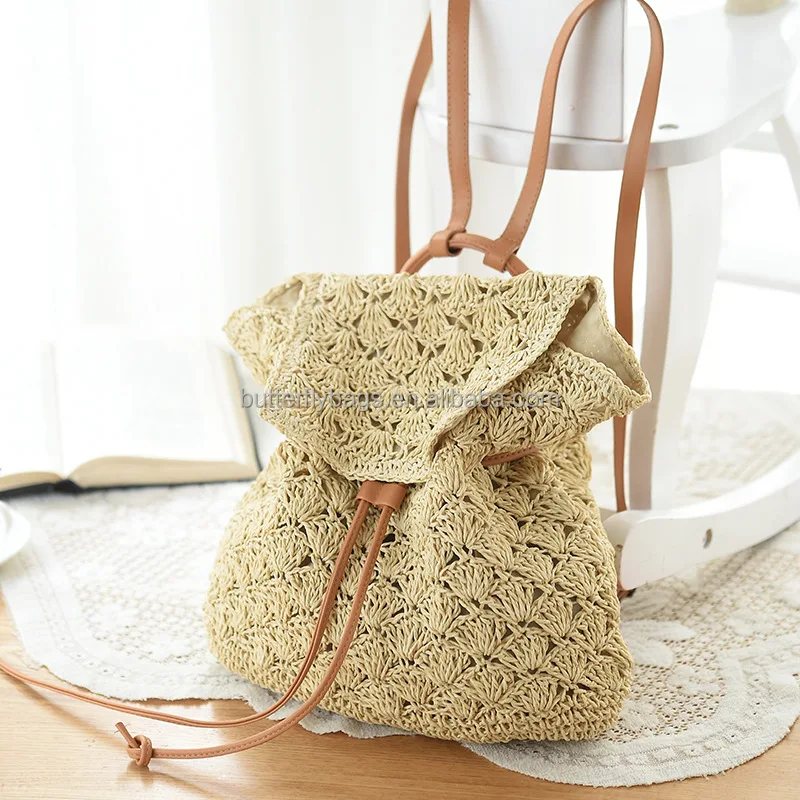 Hasta 42% dto. Mochila de paja estilo étnico | Groupon