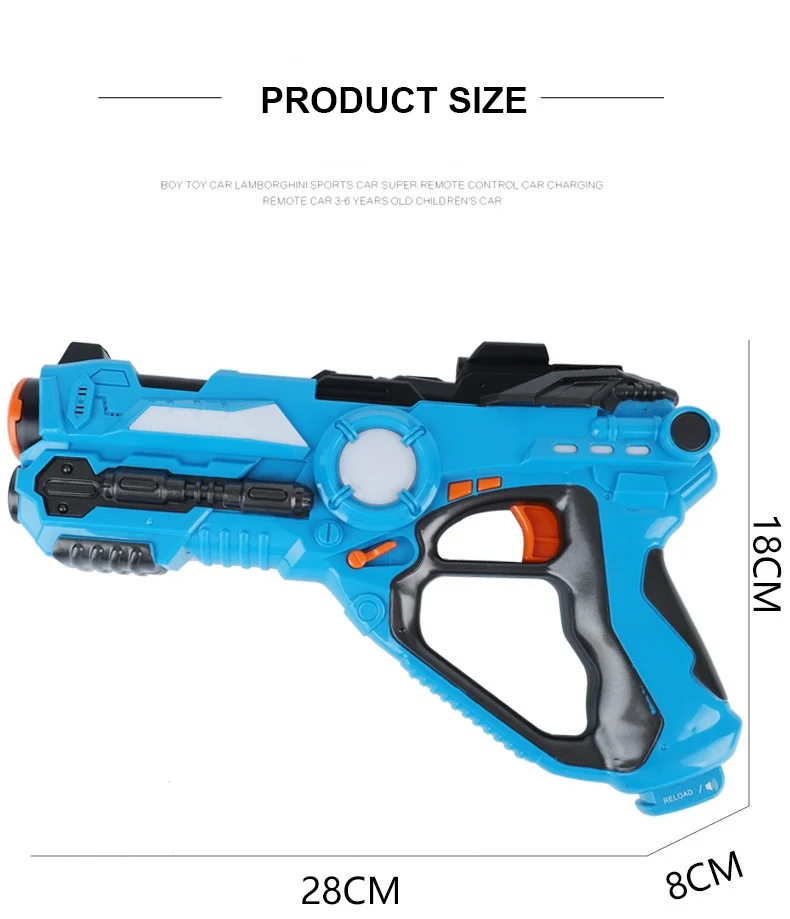 XYTOYS  New Arrived Infrared Battle Wheel Target Shooting Laser Tag Gun for Children