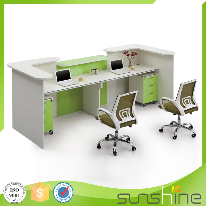 HTRCT07 Salon Small Reception Desk Small Office Furniture Made In