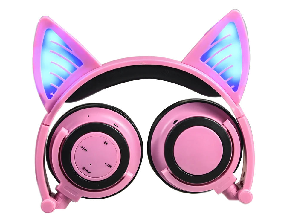 Наушники со светодиодами. Наушники Cat Ear Bluetooth. Wireless Cat Ear Headphones m3 белые. Cat Ear Headphones 4. Наушники детские Cat Ear.