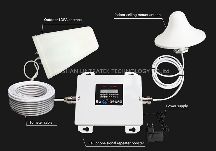 Lintratek B38 TDD 2600MHz Mobile signal Repeater LTE 4G Booster Amplifier