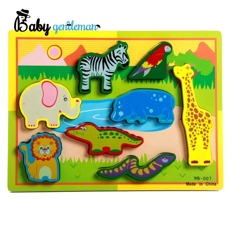 
3D образовательные деревянные пазлы для малышей на заказ Z14194A 