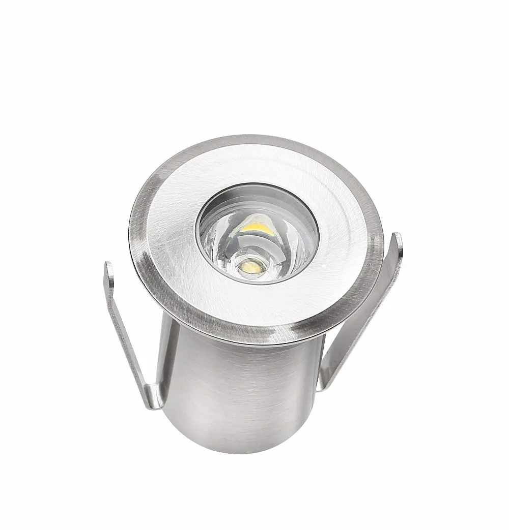 3W AC DC12v LED Inground Light Outdoor Path Underground Lamp Round Warm White (SC-F106A)