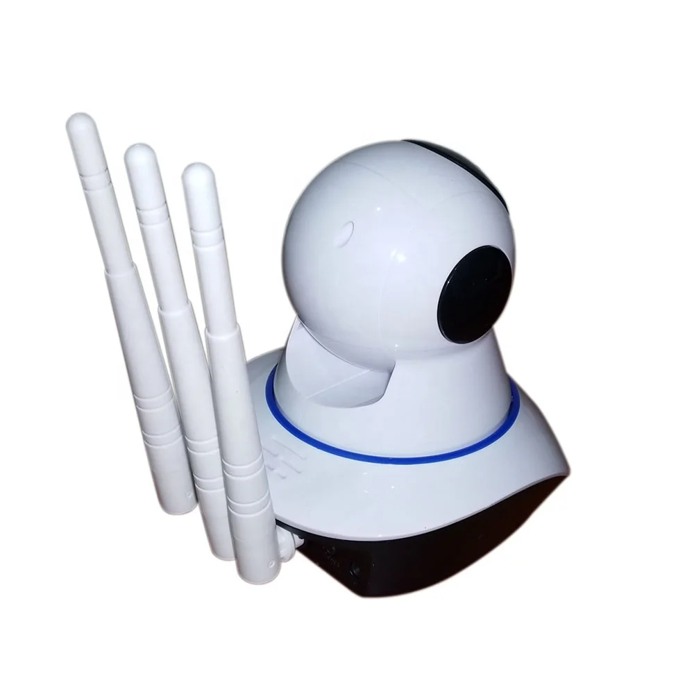 Factory Price 1mp 2mp Wireless Camera P2P Cloud Rotating 360 Degree P2p Cloud Smart WiFi PTZ IP Camera V380 YOOSEE 3 Antenns