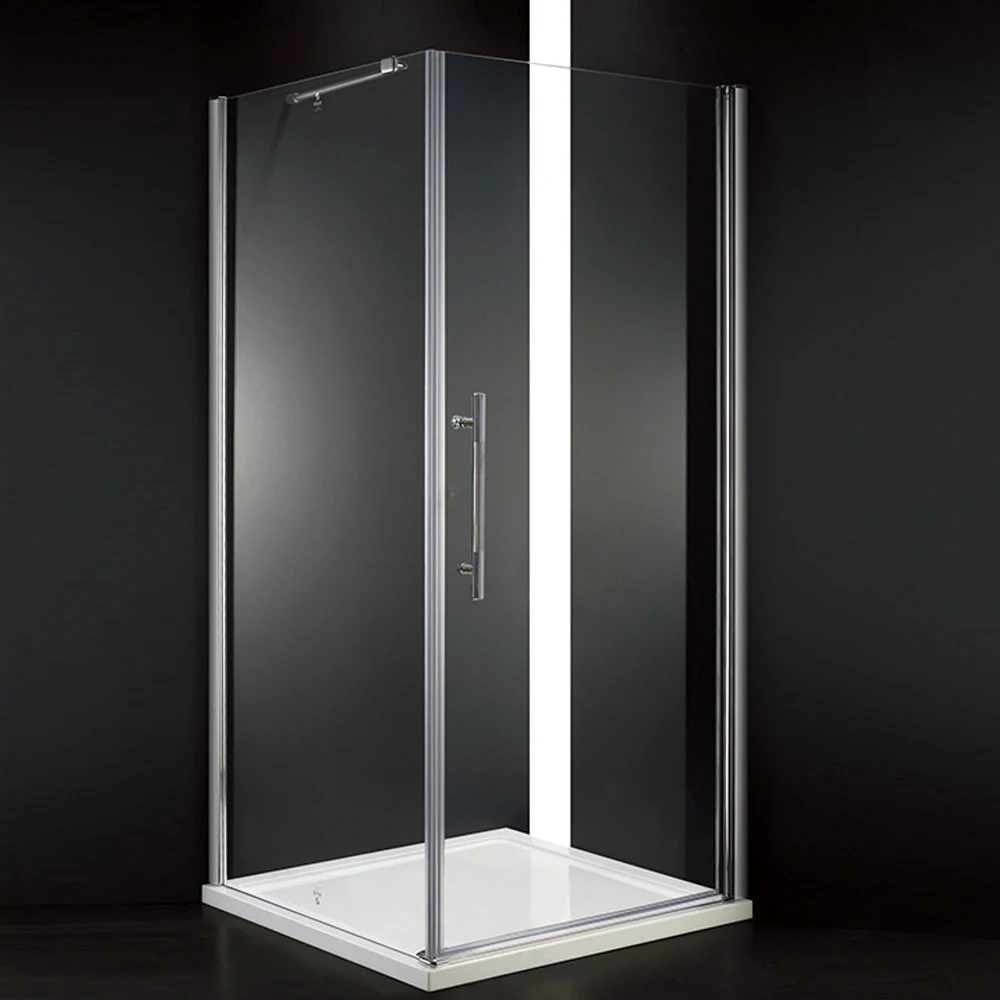enclosed shower stall
