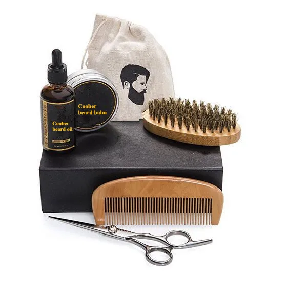 organic beard grooming kit