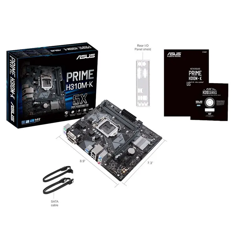 Asus Prime H310m-k Matx Gaming Motherboard With Lga 1151 Socket Support  Intel I3 8100 I5 8400 Core Processors - Buy Asus Prime  H310m-k,H310m-k,H310m