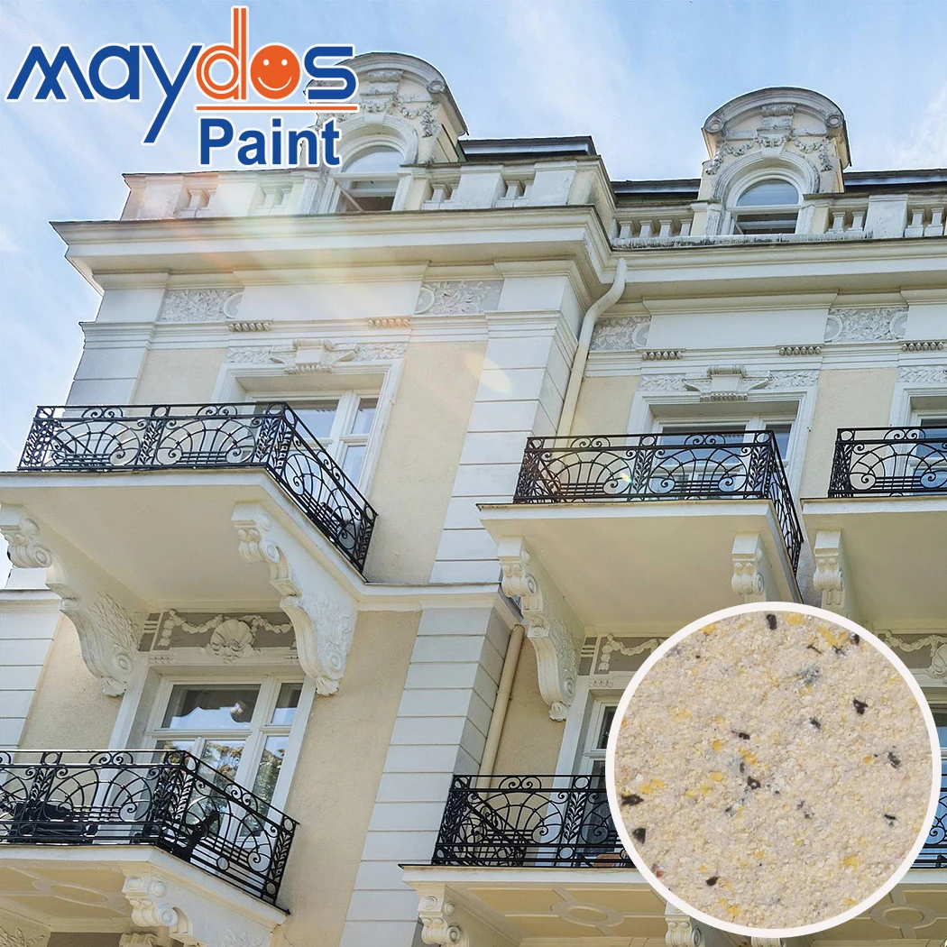 Maydos Brick Texture Stone Paint for External Wall