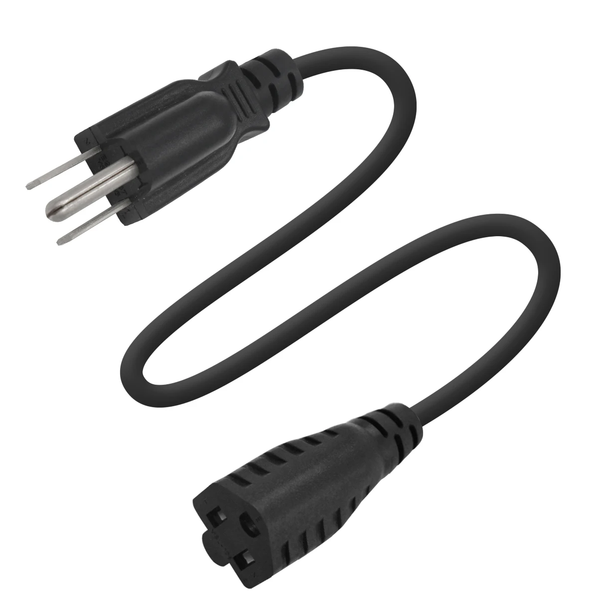 3Prong Plug with Pigtail Open Wire Power Cord 27