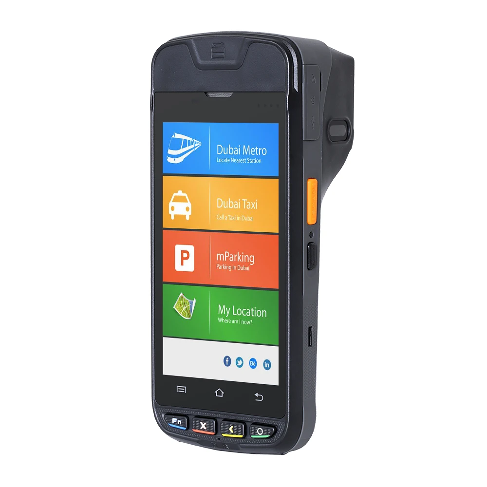 Android Handheld Mobile Rugged Pos Terminal I9000s Barcode Scanner Pos