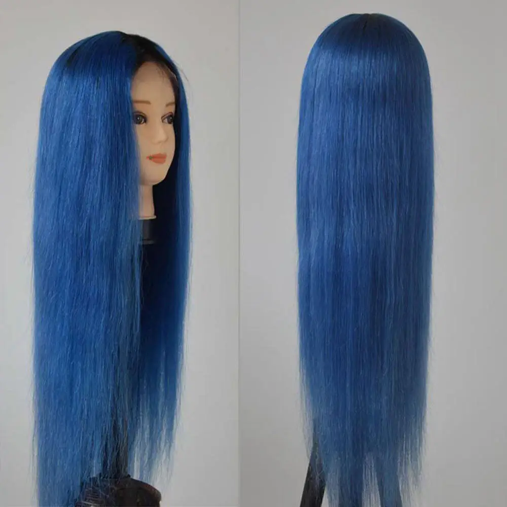 blue 360 wig