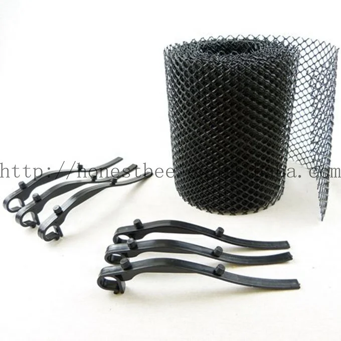 Пластиковая ограда желоба по низкой цене с 8 зажимами крючков, ограждения для листьев, система желоба, простая установка