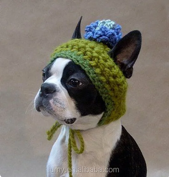 Ponpon Muffler Knit Pet Clothes for Dog Hat Dog Product