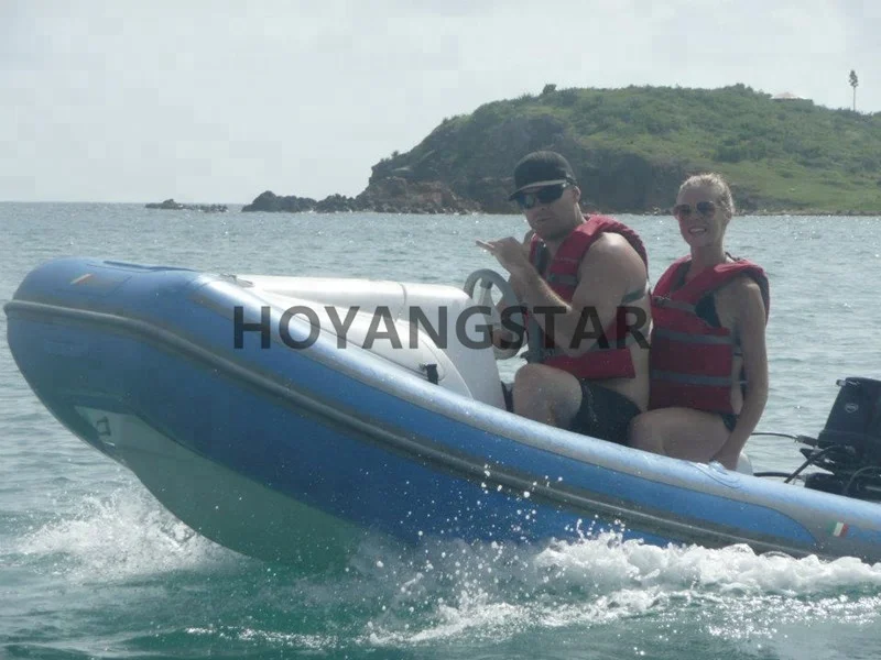 2 Person Speed Boat Inflatable RIB Boat Motor Boat