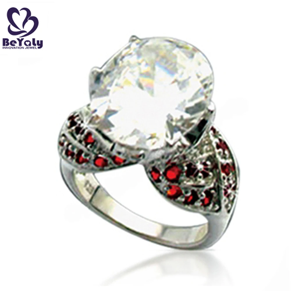 European and American Style Classic Design Yellow Stone Value 325 Silver Ring, 8925 Ring Silver Plated