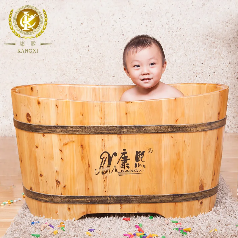 Wooden Baby Bath