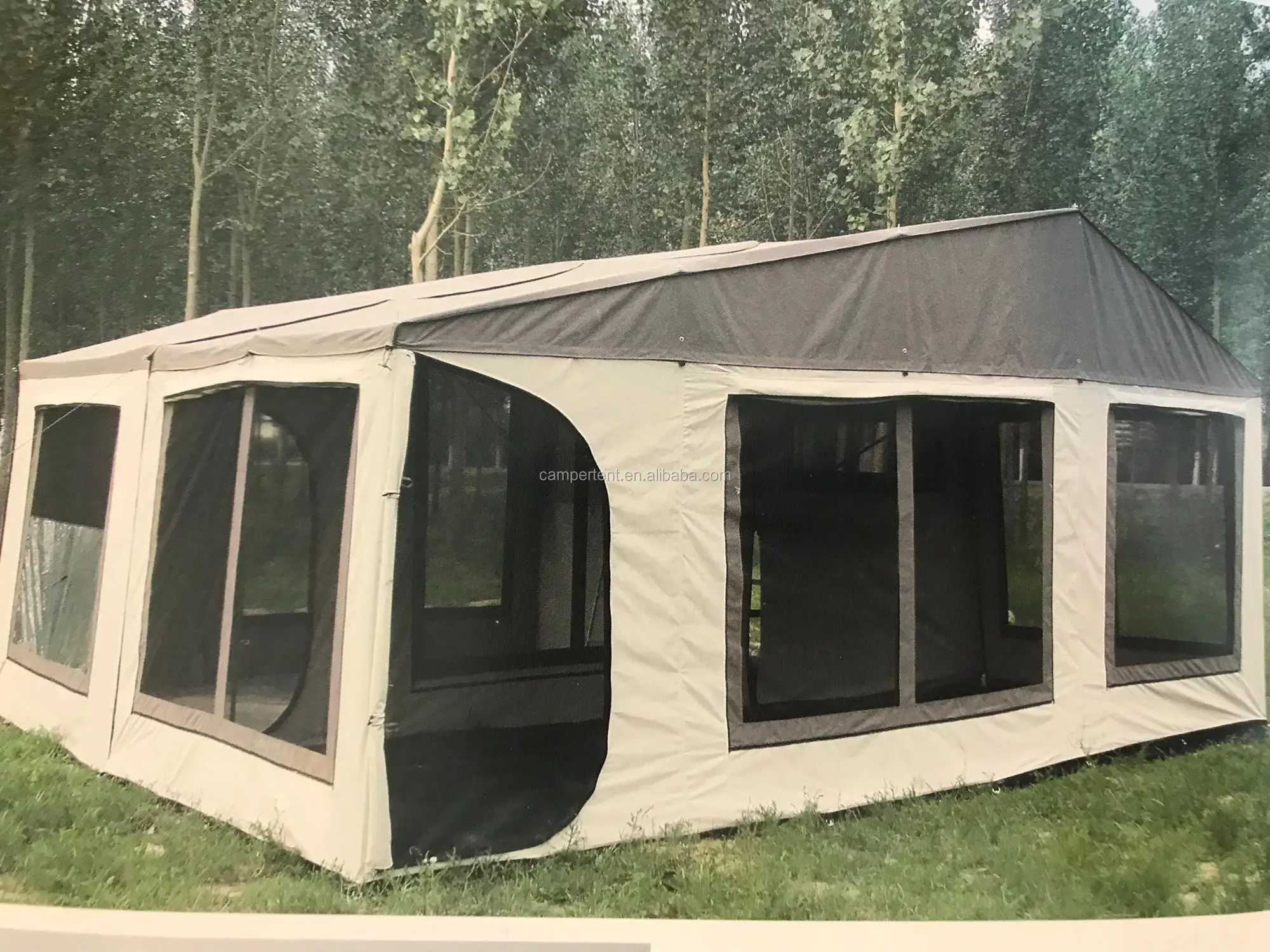 
 Палатка с тентом для внедорожника 4x4  