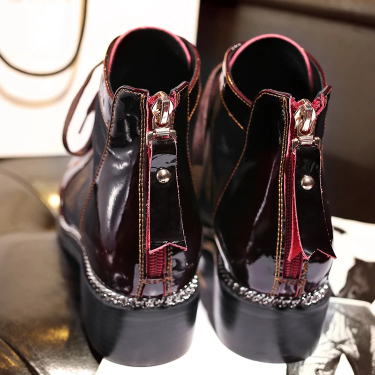 Ladies Gradient Color Boots Fashionable Durable Shoes