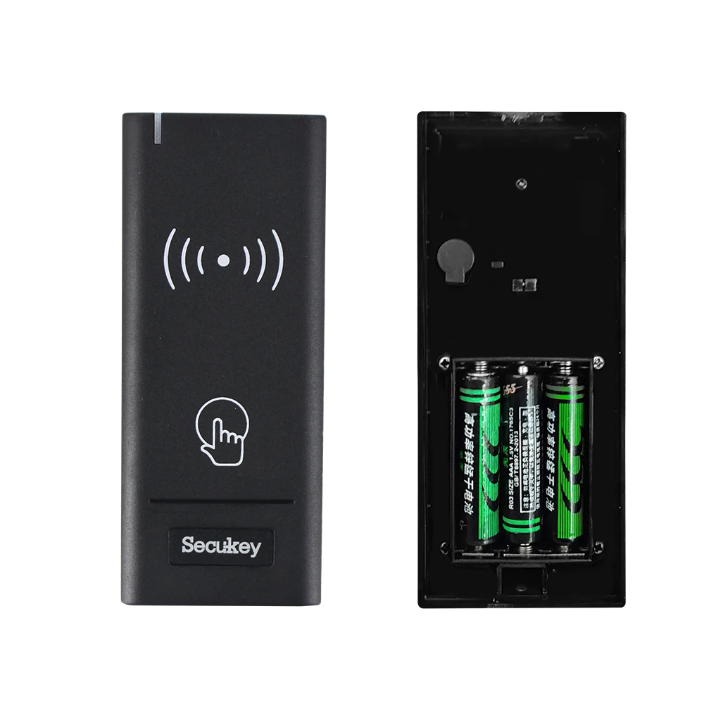 Battery Power Rfid Four Three Three MHz Wireless Reader With Receiver