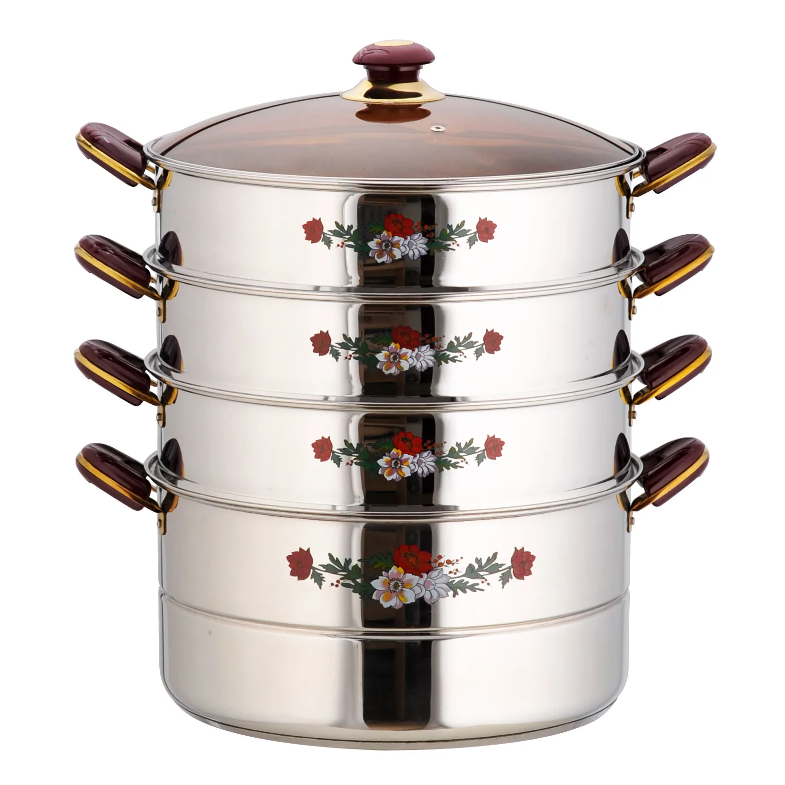 4Layer Stainless Steel Steamer - 30CM