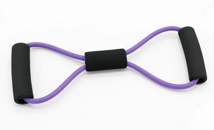 High Quality Eight Character Rally Men and Women Home Latex Expansion Chest Elastic Rope Eight Word Pull Rope Fitness Equipment