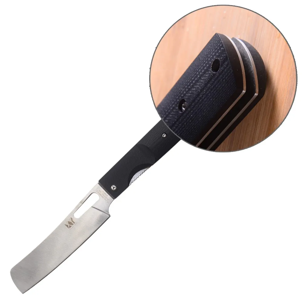 Folding Chef Knife 440A Stainless Steel Blade Sharp Kitchen Knife Professional Pocket Camping Knife Cooking Tools