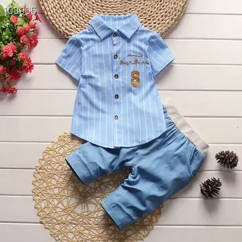 EABoutique cotton letter pattern baby clothes 2pcs Tshirt+shorts Casual Sets short sleeve baby boy clothes 0-3 year 103965