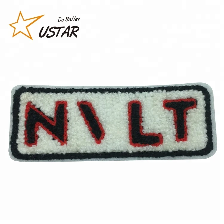Sew on Letters, Iron on Letters (1 Color) at Propatches USA