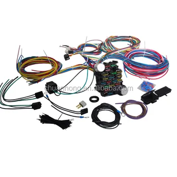 thumbnail image 2 of 12 Circuit Wiring Harness Kit For Hot Rod & Street Rod - Universal For GMC Chevrolet (Exciting-performance) 2 of 6