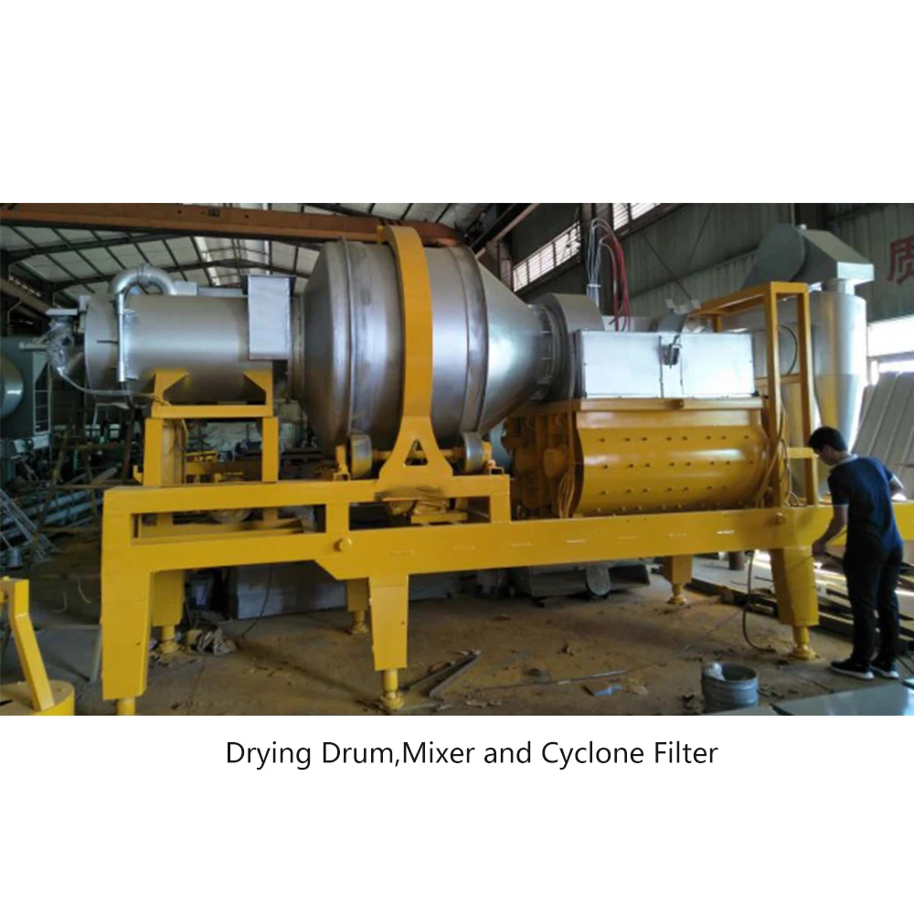 MRD20 20tph Batch Type Small Mobile Mini Asphalt Plant