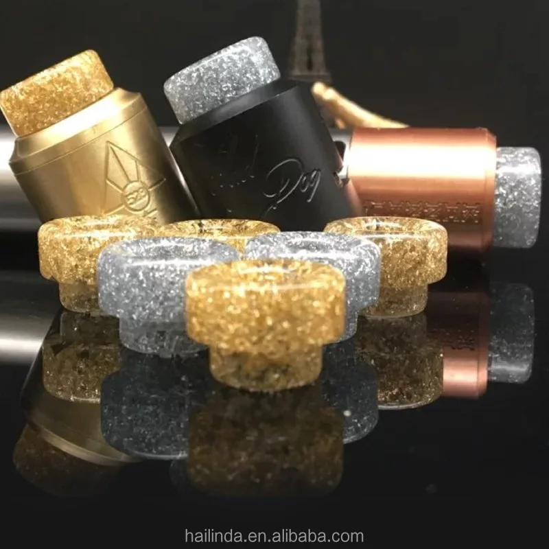 Новинка 810 года, Электронная Сигарета RDA RBA с большим диаметром доллара, капельный наконечник для kennedy \ mad dog \ 528