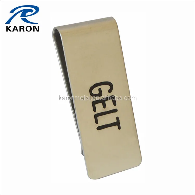 
Недорогой гравированный зажим для бумаги из нержавеющей стали в Китае 