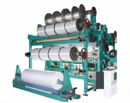 High-Speed Raschel Warp Knitting Machine with Double Jacquard Blanket