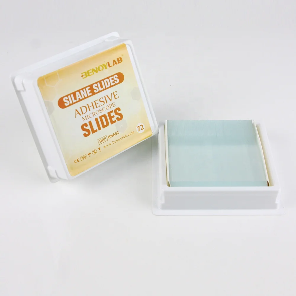 BENOYLAB Laboratory Adhesive Positive Charged Microscope Slides