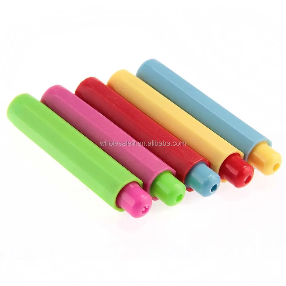 Jchen 10 Pcs Colorful Plastic Chalk Holder, Adjustable Chalk Clip, Non –  ToysCentral - Europe