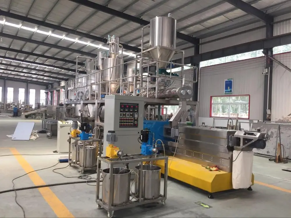 Saibainuo Automatic Dry Dog Cat Fish Shrimp Pet Food Processing Machine