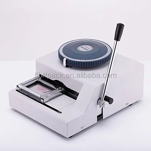 52 Letters Manual Stainless Metal Embossing Machine Dog Tag Embossing Machinery