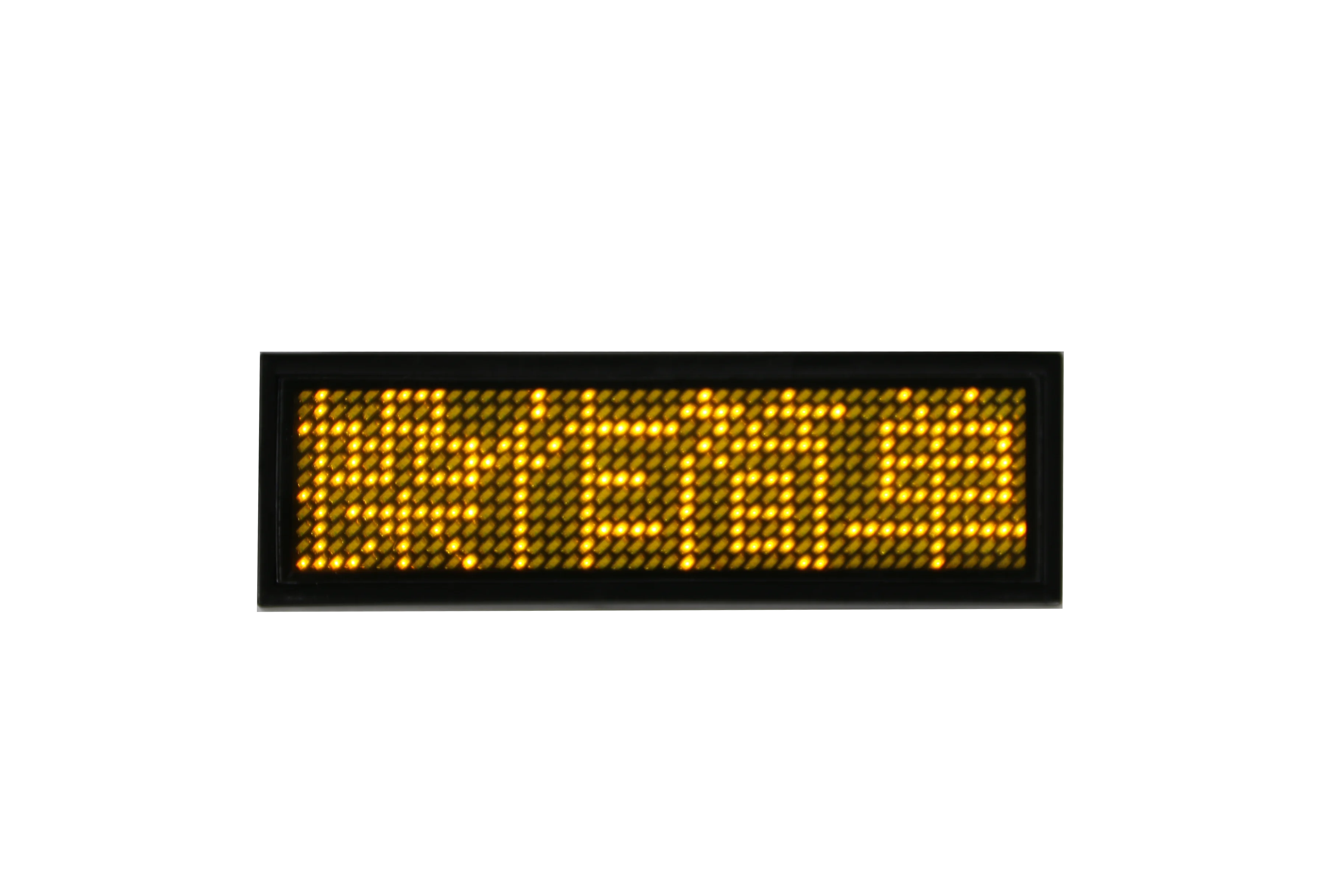 USB Charged Programmable Software  Display Scrolling LED Name Badge