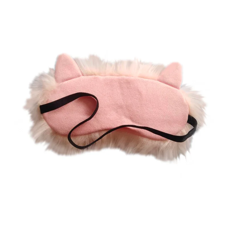 Masque De Sommeil Pour Femmes Et Filles Peau De Chat En Fausse Fourrure Animal Doux Accessoire De Sommeil Pour Dormir A La Maison Nouvelle Collection Buy Bandeau En Fausse Fourrure Logo Personnalise Etiquette Privee Masque Pour