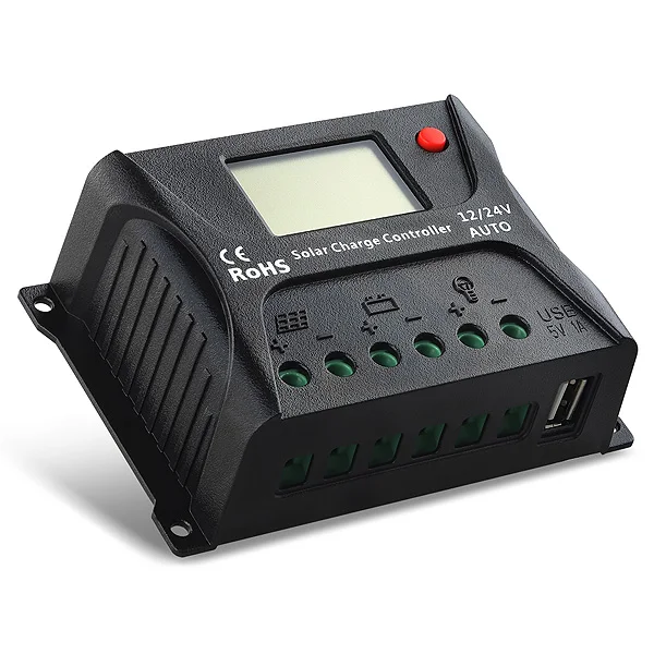 HC2420 PWM Solar Charge Controller 7個セット HP2420 20A Smart Solar Charge Controller - Reliable Performance