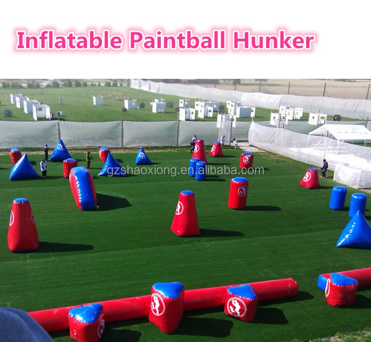 Shooting Target Archery Game Inflatable Paintball Hunkers Air Paintball Obstacle CS Game Target Shooting