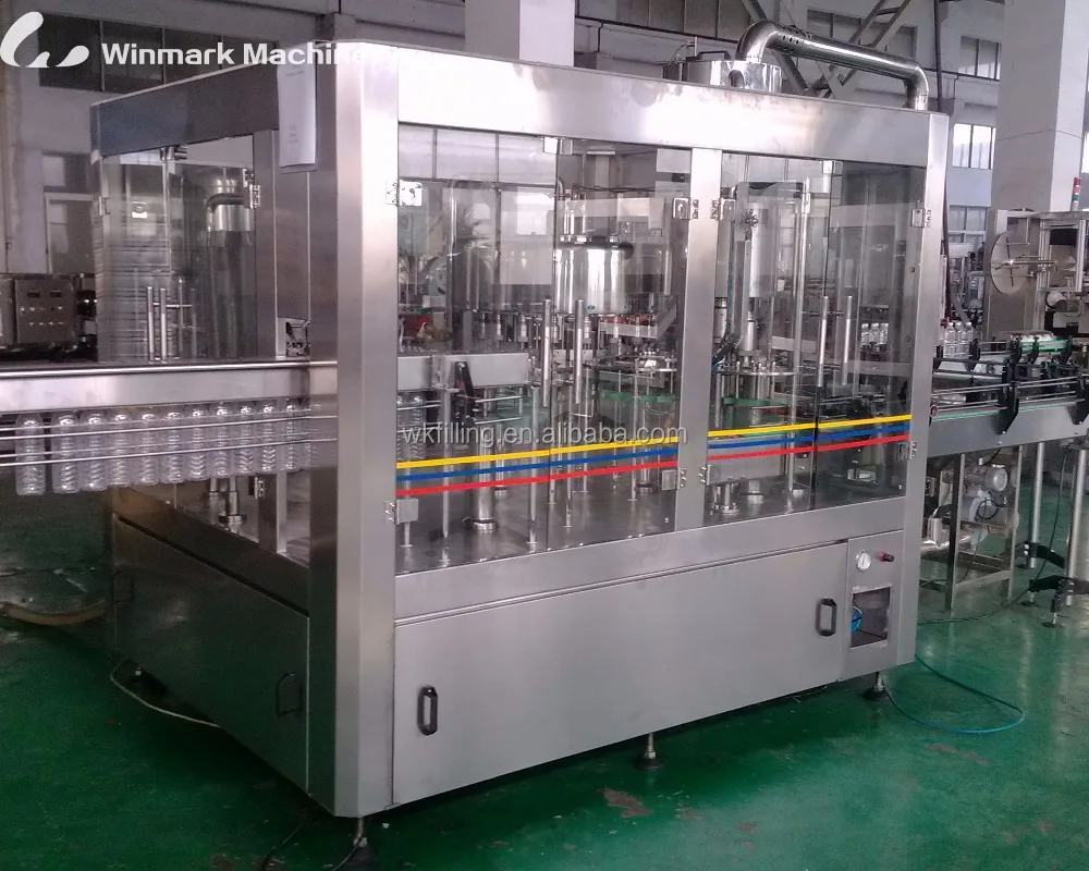 Washing Filling Capping 3 in 1 Triblock for Mineral Water Packaging Machinery